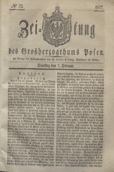 Zeitung des Großherzogthums Posen. 1837, № 32 (7 Februar)