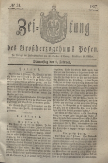Zeitung des Großherzogthums Posen. 1837, № 34 (9 Februar)