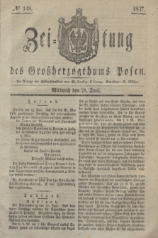 Zeitung des Großherzogthums Posen. 1837, № 148 (28 Juni)