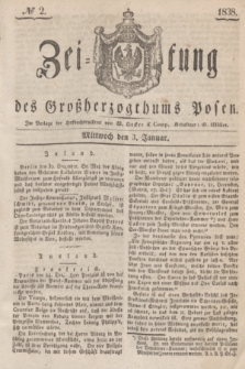 Zeitung des Großherzogthums Posen. 1838, № 2 (3 Januar)