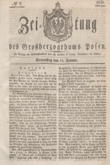 Zeitung des Großherzogthums Posen. 1838, № 9 (11 Januar)