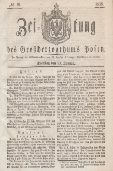 Zeitung des Großherzogthums Posen. 1838, № 19 (23 Januar)