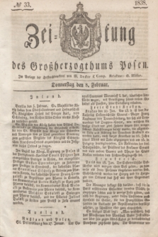 Zeitung des Großherzogthums Posen. 1838, № 33 (8 Februar)