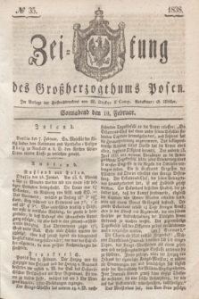 Zeitung des Großherzogthums Posen. 1838, № 35 (10 Februar)