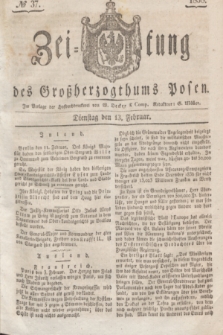 Zeitung des Großherzogthums Posen. 1838, № 37 (13 Februar)