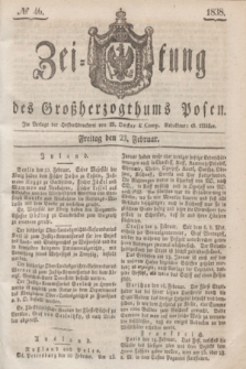 Zeitung des Großherzogthums Posen. 1838, № 46 (23 Februar)