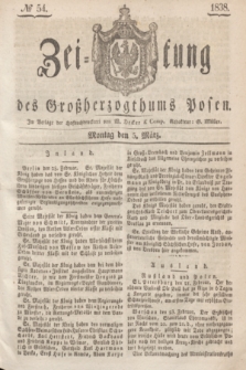 Zeitung des Großherzogthums Posen. 1838, № 54 (5 März)