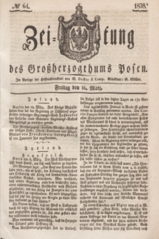 Zeitung des Großherzogthums Posen. 1838, № 64 (16 März)