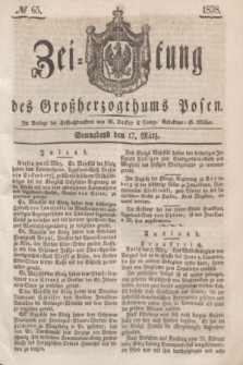 Zeitung des Großherzogthums Posen. 1838, № 65 (17 März)