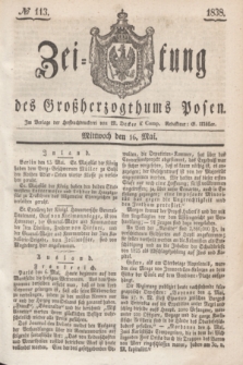 Zeitung des Großherzogthums Posen. 1838, № 113 (16 Mai)