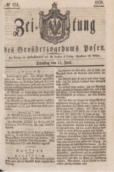 Zeitung des Großherzogthums Posen. 1838, № 134 (12 Juni)