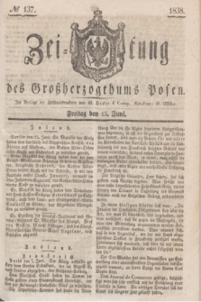 Zeitung des Großherzogthums Posen. 1838, № 137 (15 Juni)