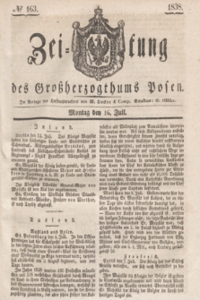 Zeitung des Großherzogthums Posen. 1838, № 163 (16 Juli)