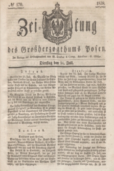 Zeitung des Großherzogthums Posen. 1838, № 170 (24 Juli)