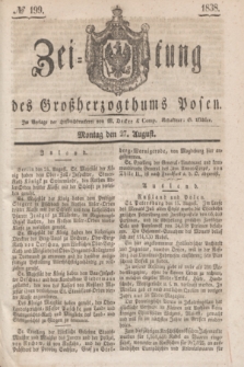 Zeitung des Großherzogthums Posen. 1838, № 199 (27 August)
