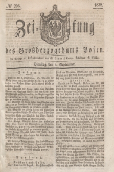 Zeitung des Großherzogthums Posen. 1838, № 206 (4 September)