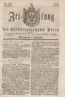 Zeitung des Großherzogthums Posen. 1838, № 207 (5 September)