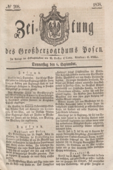 Zeitung des Großherzogthums Posen. 1838, № 208 (6 September)