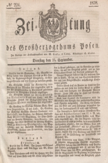 Zeitung des Großherzogthums Posen. 1838, № 224 (25 September)