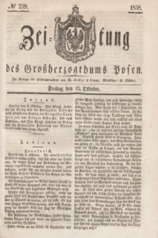 Zeitung des Großherzogthums Posen. 1838, № 239 (12 Oktober)