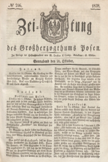 Zeitung des Großherzogthums Posen. 1838, № 246 (20 Oktober)