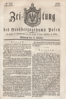 Zeitung des Großherzogthums Posen. 1838, № 249 (24 Oktober)