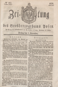 Zeitung des Großherzogthums Posen. 1838, № 263 (9 November)