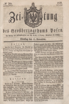 Zeitung des Großherzogthums Posen. 1838, № 266 (13 November)