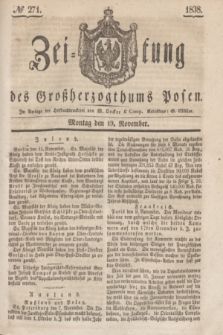 Zeitung des Großherzogthums Posen. 1838, № 271 (19 November)