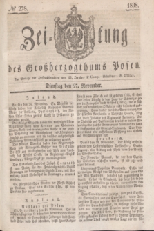 Zeitung des Großherzogthums Posen. 1838, № 278 (27 November)