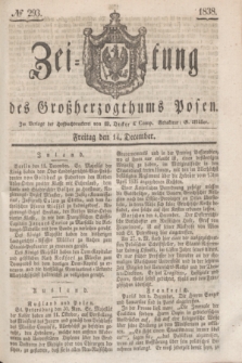 Zeitung des Großherzogthums Posen. 1838, № 293 (14 December)