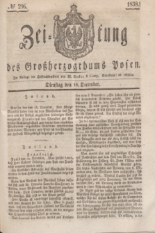 Zeitung des Großherzogthums Posen. 1838, № 296 (18 December)