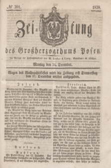 Zeitung des Großherzogthums Posen. 1838, № 301 (24 December)