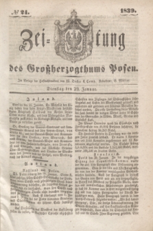 Zeitung des Großherzogthums Posen. 1839, № 24 (29 Januar)