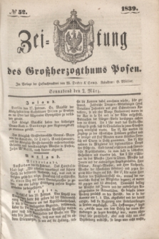 Zeitung des Großherzogthums Posen. 1839, № 52 (2 März)