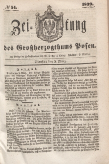 Zeitung des Großherzogthums Posen. 1839, № 54 (5 März)