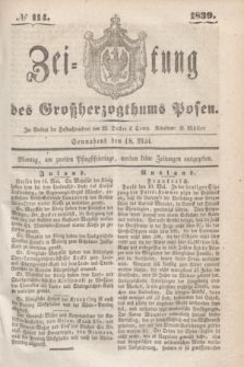 Zeitung des Großherzogthums Posen. 1839, № 114 (18 Mai)