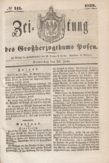 Zeitung des Großherzogthums Posen. 1839, № 141 (20 Juni)