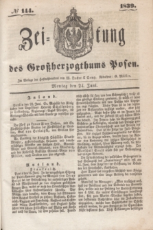 Zeitung des Großherzogthums Posen. 1839, № 144 (24 Juni)