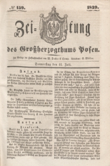 Zeitung des Großherzogthums Posen. 1839, № 159 (11 Juli)