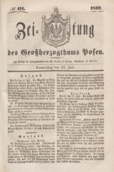 Zeitung des Großherzogthums Posen. 1839, № 171 (25 Juli)