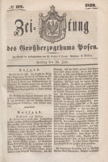 Zeitung des Großherzogthums Posen. 1839, № 172 (26 Juli)
