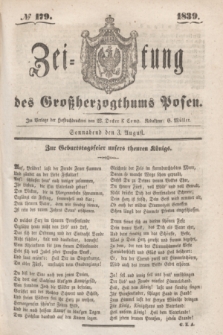 Zeitung des Großherzogthums Posen. 1839, № 179 (3 August)