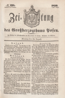 Zeitung des Großherzogthums Posen. 1839, № 198 (26 August)