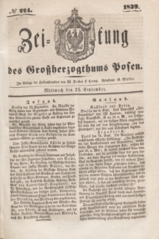 Zeitung des Großherzogthums Posen. 1839, № 224 (25 September)