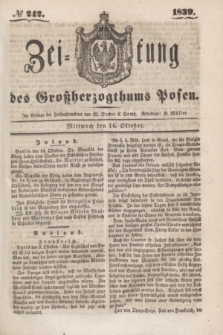 Zeitung des Großherzogthums Posen. 1839, № 242 (16 Oktober)