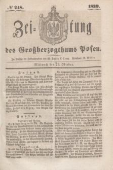 Zeitung des Großherzogthums Posen. 1839, № 248 (23 Oktober)