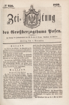 Zeitung des Großherzogthums Posen. 1839, № 256 (1 November)