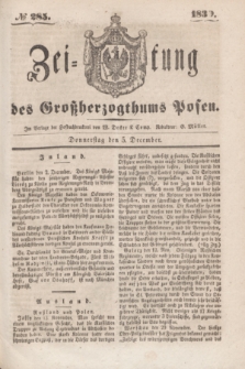 Zeitung des Großherzogthums Posen. 1839, № 285 (5 December)