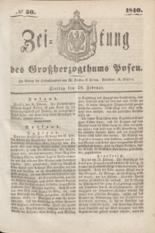 Zeitung des Großherzogthums Posen. 1840, № 50 (28 Februar)
